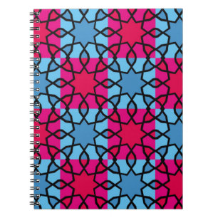 Islamische geometrische Motive, die sehr schön sin Notizblock