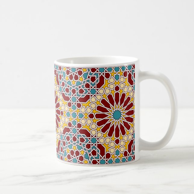 Islamische geometrische Tasse (Rechts)