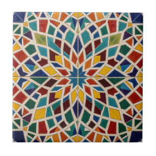 Islamische Kunst Marokkanisches Mosaik Farbige Woh Fliese