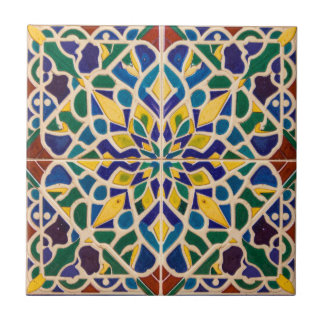 Islamische Kunst Marokkanisches Mosaik Farbige Woh Fliese