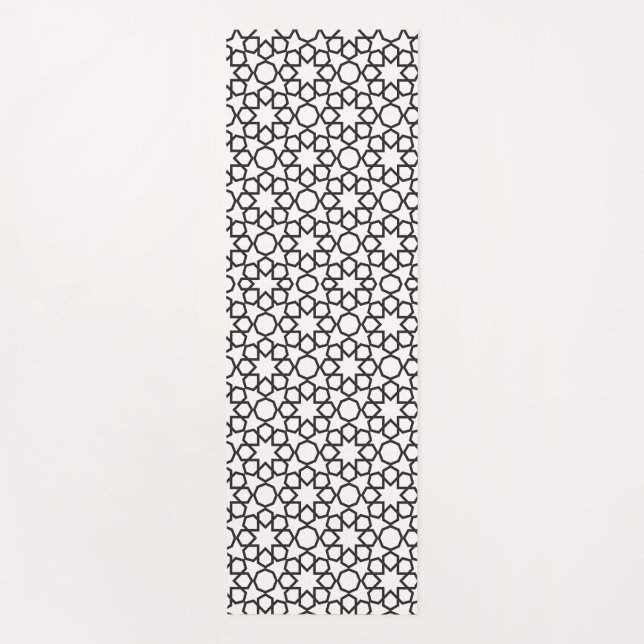 Islamische Muster Yoga Mat Yogamatte (Vorderseite)
