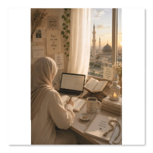 Islamische Studien-Ästhetik-Hintergrundbild für mu Tapete