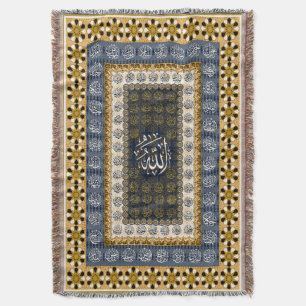 Islamische Wandkunst Allah Namen Kalligrafie Geome Decke