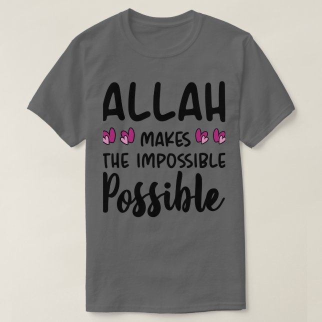 Islamische Zitate T-Shirt (Design vorne)