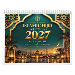 Islamischer Hijri-Kalender 2027 Hadith & Islamis Kalender