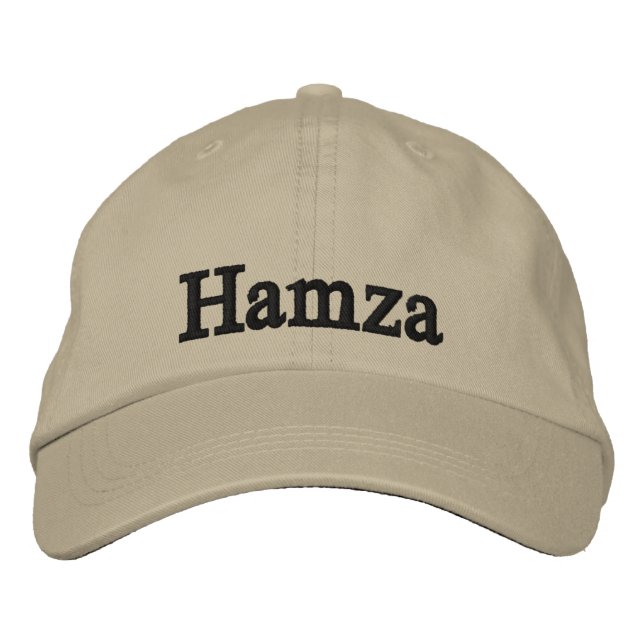 Islamischer Name Personalisiert bestickter Hut (Vorderseite)