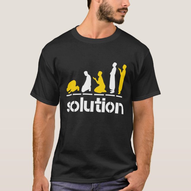Islamischer Pray Islam Glaubensmuslim-ramadanische T-Shirt (Vorderseite)
