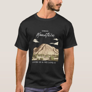 Islamischer T - Shirt - Berg Uhud Retro Geschenk