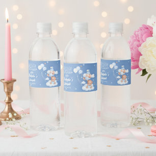 Islamisches Aqiqah-Baby-Junge-Wasserflaschenetiket