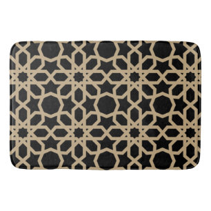 Islamisches arabisches geometrisches Musterdesign Badematte