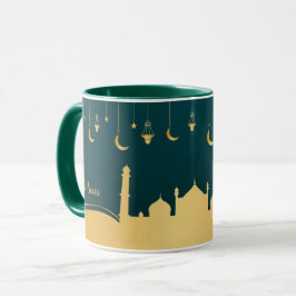 Islamisches Arabisches Gold Personalisiert Tasse