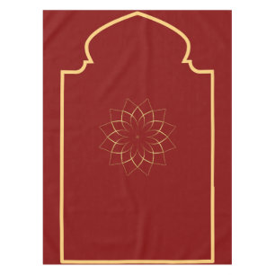 Islamisches Design Heilige muslimische Gebetsrug Tischdecke