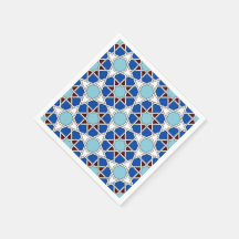 Islamisches geometrisches marokkanisches Muster in