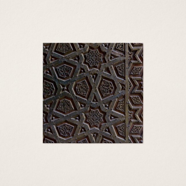 Islamisches geometrisches Muster (Vorderseite)