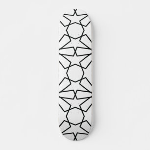 Islamisches geometrisches Muster Arabisches Desig Skateboard