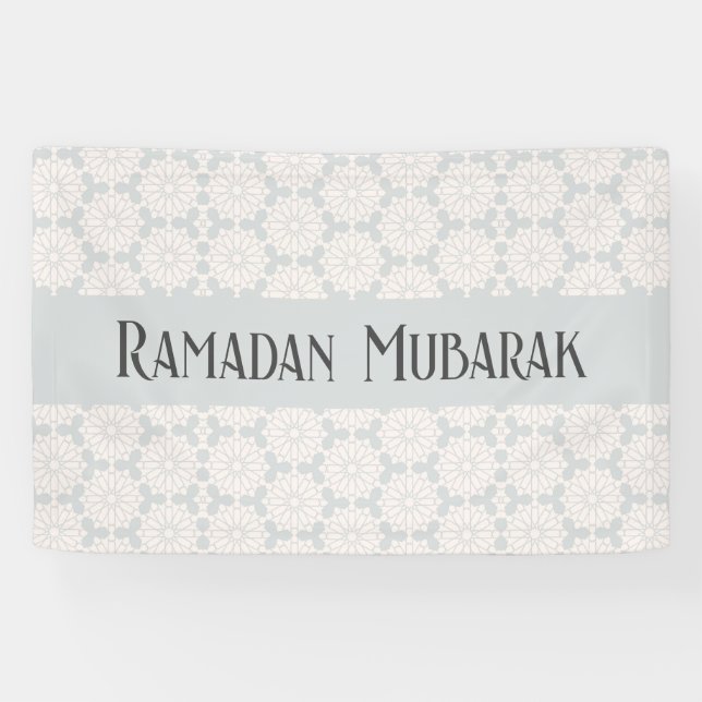 Islamisches geometrisches Muster Banner (Horizontal)