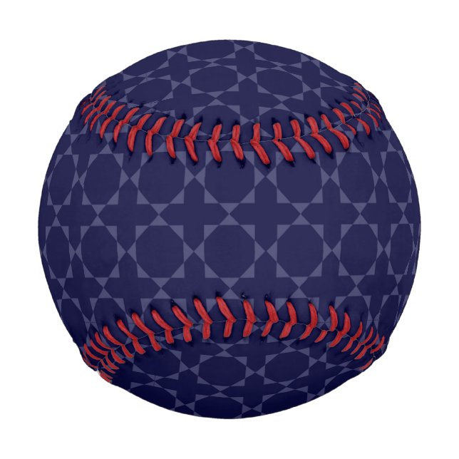 Islamisches geometrisches Muster Baseball (Vorderseite)