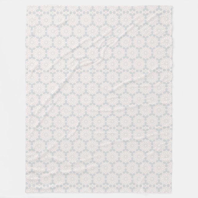 Islamisches geometrisches Muster Fleecedecke (Vorderseite)