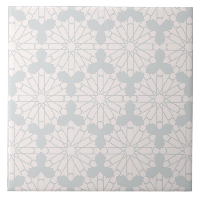 Islamisches geometrisches Muster Fliese (Vorderseite)