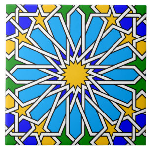 Islamisches geometrisches Muster Fliese