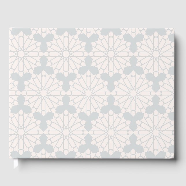 Islamisches geometrisches Muster Gästebuch (Vorderseite)