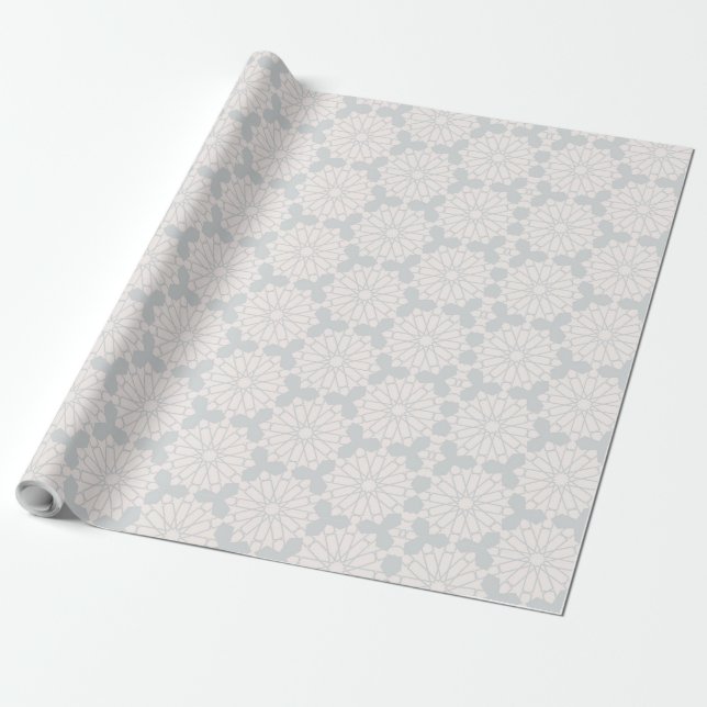 Islamisches geometrisches Muster Geschenkpapier (Ungerollt)