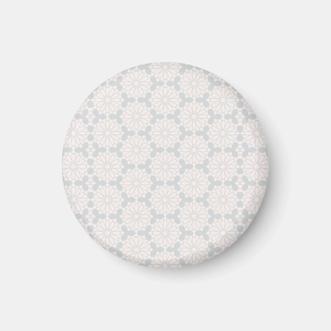 Islamisches geometrisches Muster Magnet (Vorne)
