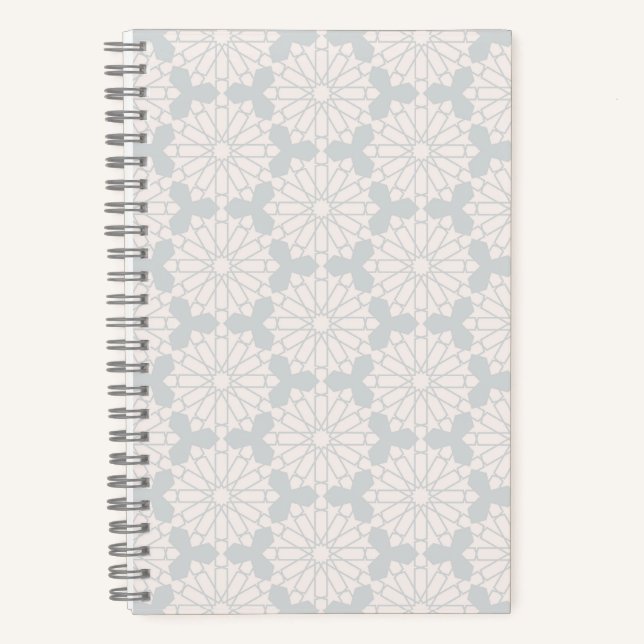 Islamisches geometrisches Muster Notizbuch (Vorderseite)