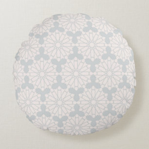 Islamisches geometrisches Muster Rundes Kissen