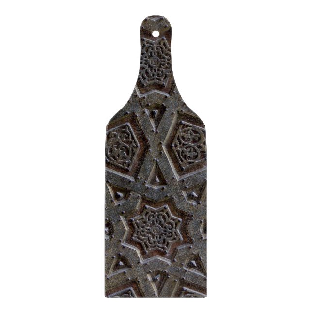 Islamisches geometrisches Muster Schneidebrett (Vorderseite)