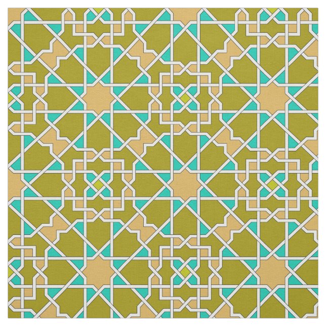Islamisches geometrisches Muster Stoff (Muster)