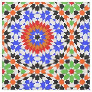 Islamisches geometrisches Muster Stoff