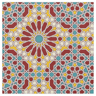 Islamisches geometrisches Muster Stoff