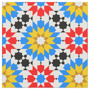 Islamisches geometrisches Muster Stoff