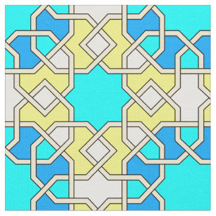 Islamisches geometrisches Muster Stoff