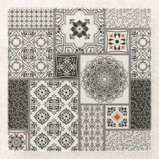 Islamisches Muster aus Keramik Glasuntersetzer