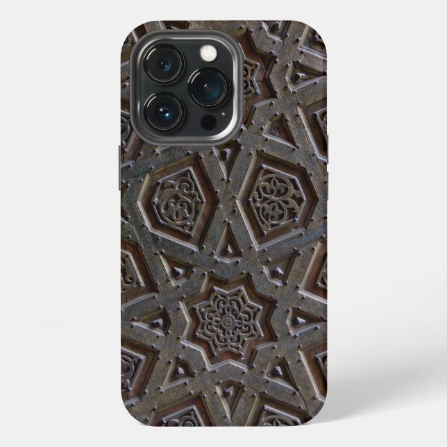 Islamisches Muster iPhone 13 Pro Hülle (Hinten)
