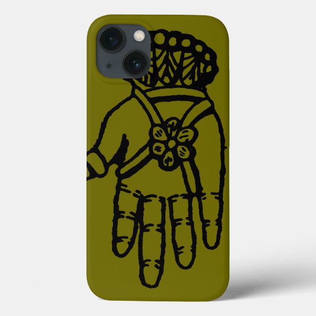 Islamisches Symbol: Hamsa Case-Mate iPhone Hülle (Rückseite)