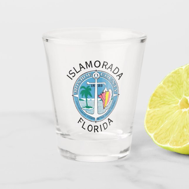 Islamorada - Florida Keys Schnapsglas (Vorderseite)