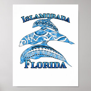 Islamorada Florida Keys Vacation Delphine Poster