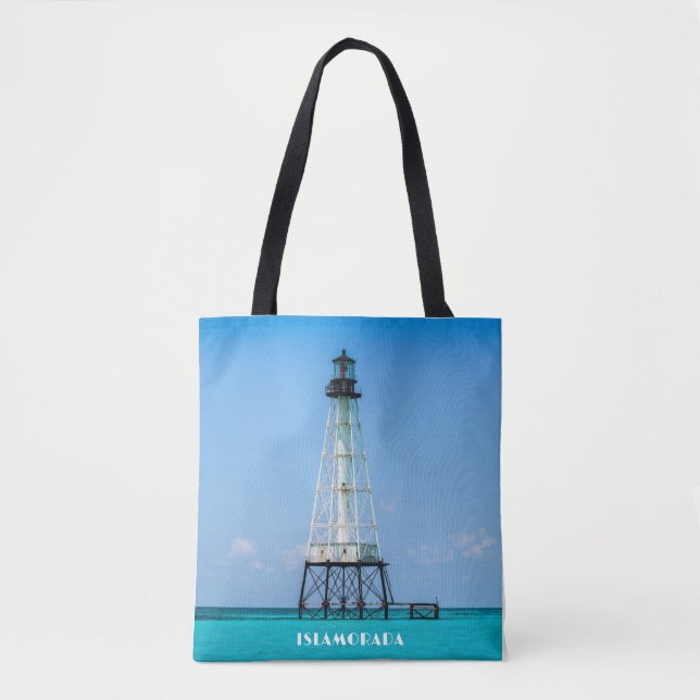 Islamorada Florida Lighthouse Foto Tasche (Vorderseite)