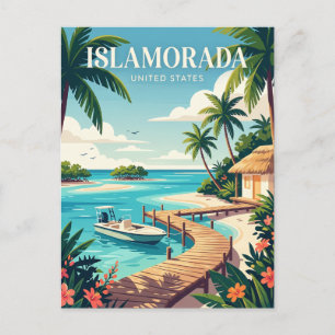 Islamorada Florida Postkarte