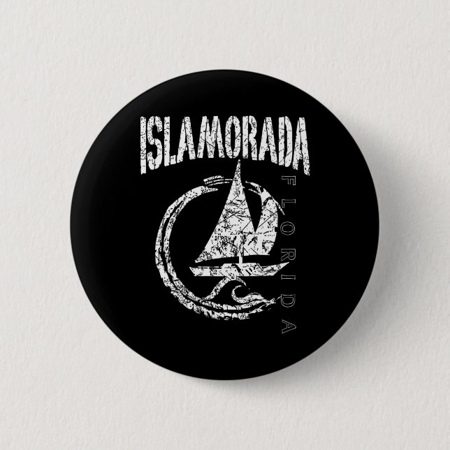 Islamorada Florida Souvenir Button (Vorderseite)