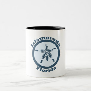 Islamorada. Zweifarbige Tasse
