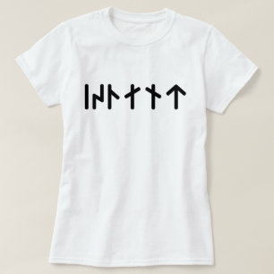 Island ᛁᛋᛚᛅᚾᛏ ~ Jüngere Futhark-Runen T-Shirt