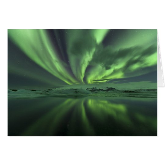 Island-Aurora. Die Nordlichter Karte