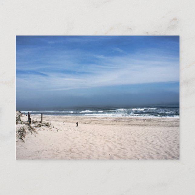 Island Beach Staat Park - Der Strand Postkarte (Vorderseite)