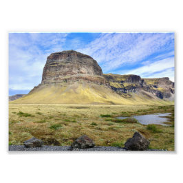 Island-Berg-Lómagnúpur Fotodruck