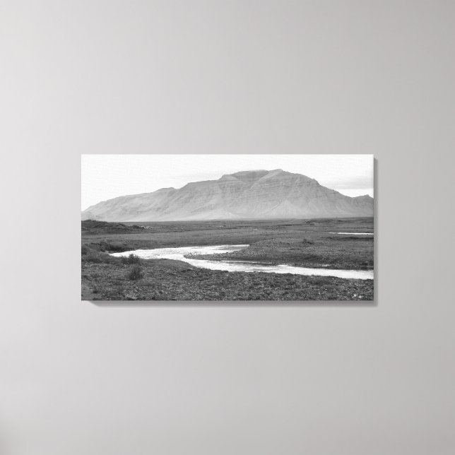 Island Canvas Print Leinwanddruck (Vorderseite)