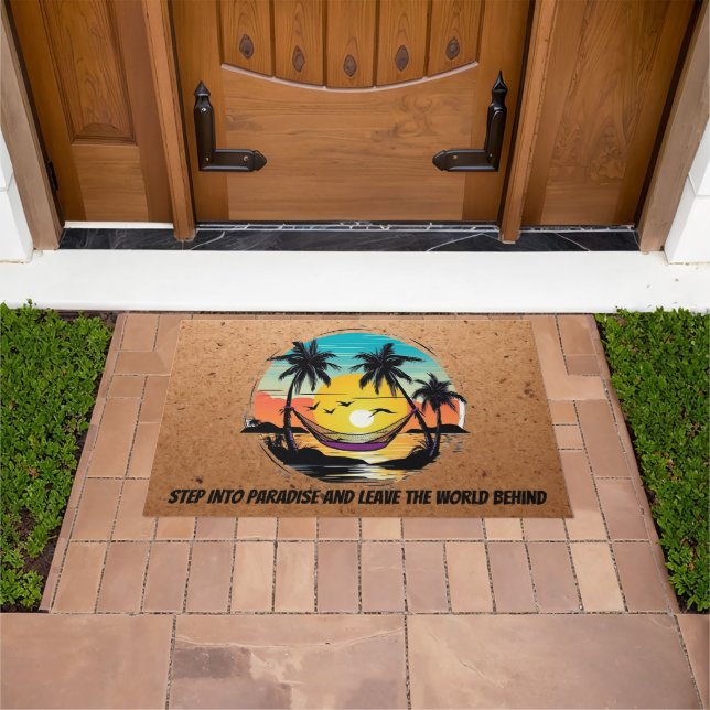 Island Dreams - The Caribbean Friends Collection Fußmatte (Außenbereich)